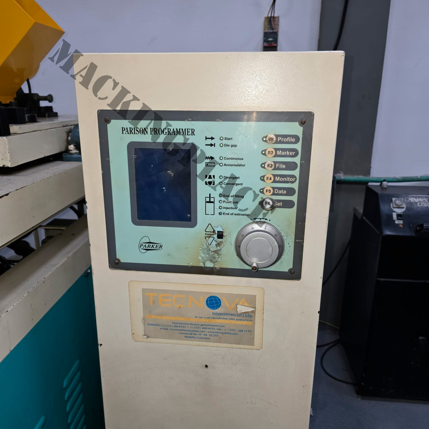 Miniatura de Sopladora de Polietileno Parker