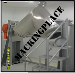 Mezclador en V Milano - 200 kilos