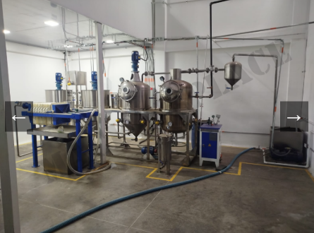 Línea de Producción y Refinación de Aceite Vegetal